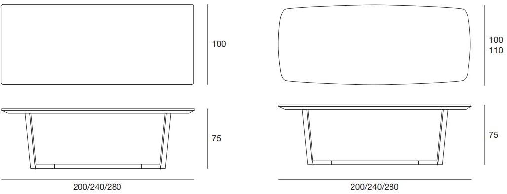 Pacini & Cappellini Стол из ясеня sun-id-1405222 - Вид №3