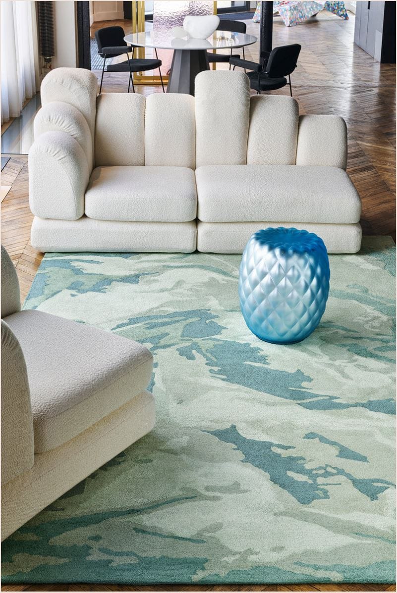 Ковер с прямоугольным рисунком из Lyocell® Toulemonde Bochart PAPER ARCH-00038816 - Вид №2