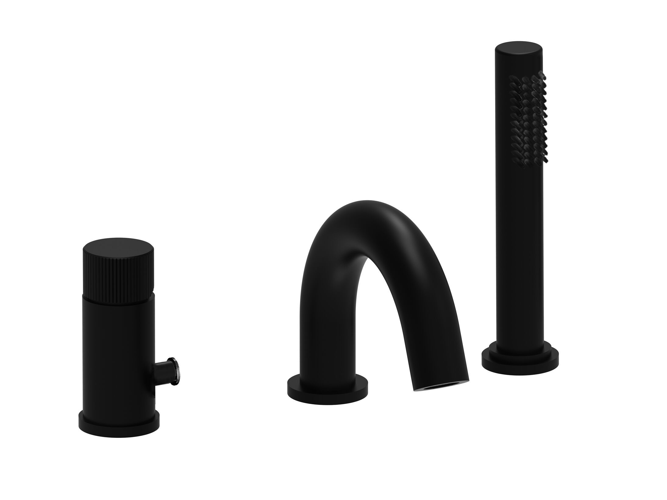 Смеситель для ванны с 3 отверстиями и ручным душем RUBINETTERIA PAFFONI Jo ARCH-00093348