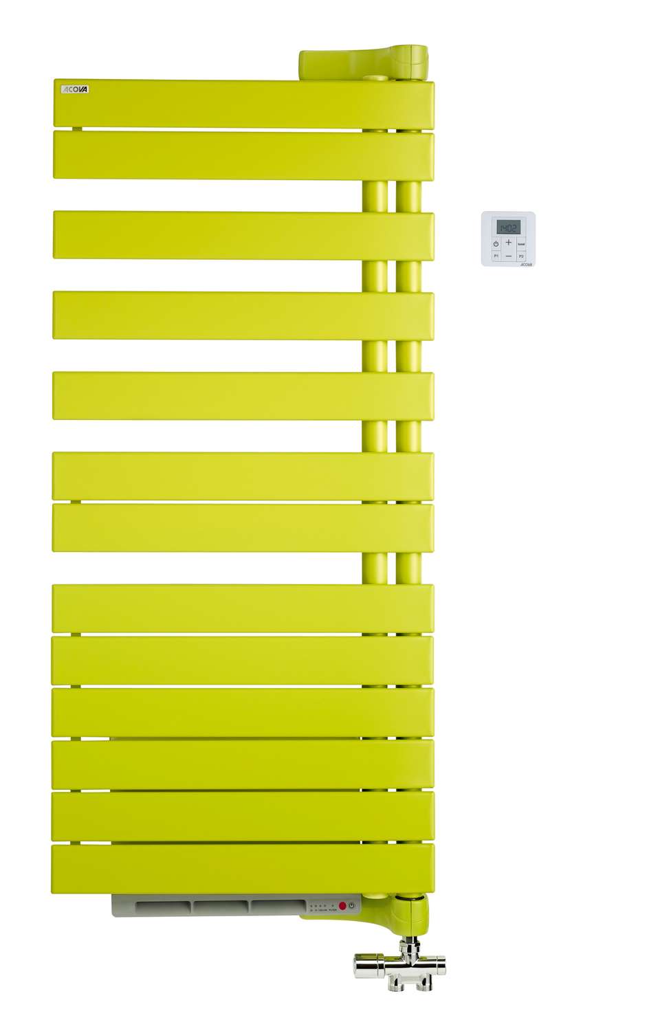 Водяной радиатор XRR128-055IFS Régate Twist +Air, pivot à droite (Avec soufflant) Acova 1280  - Вид №3