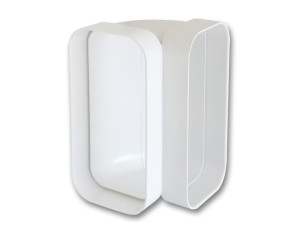 Вертикальная кривая для прямоугольной трубы