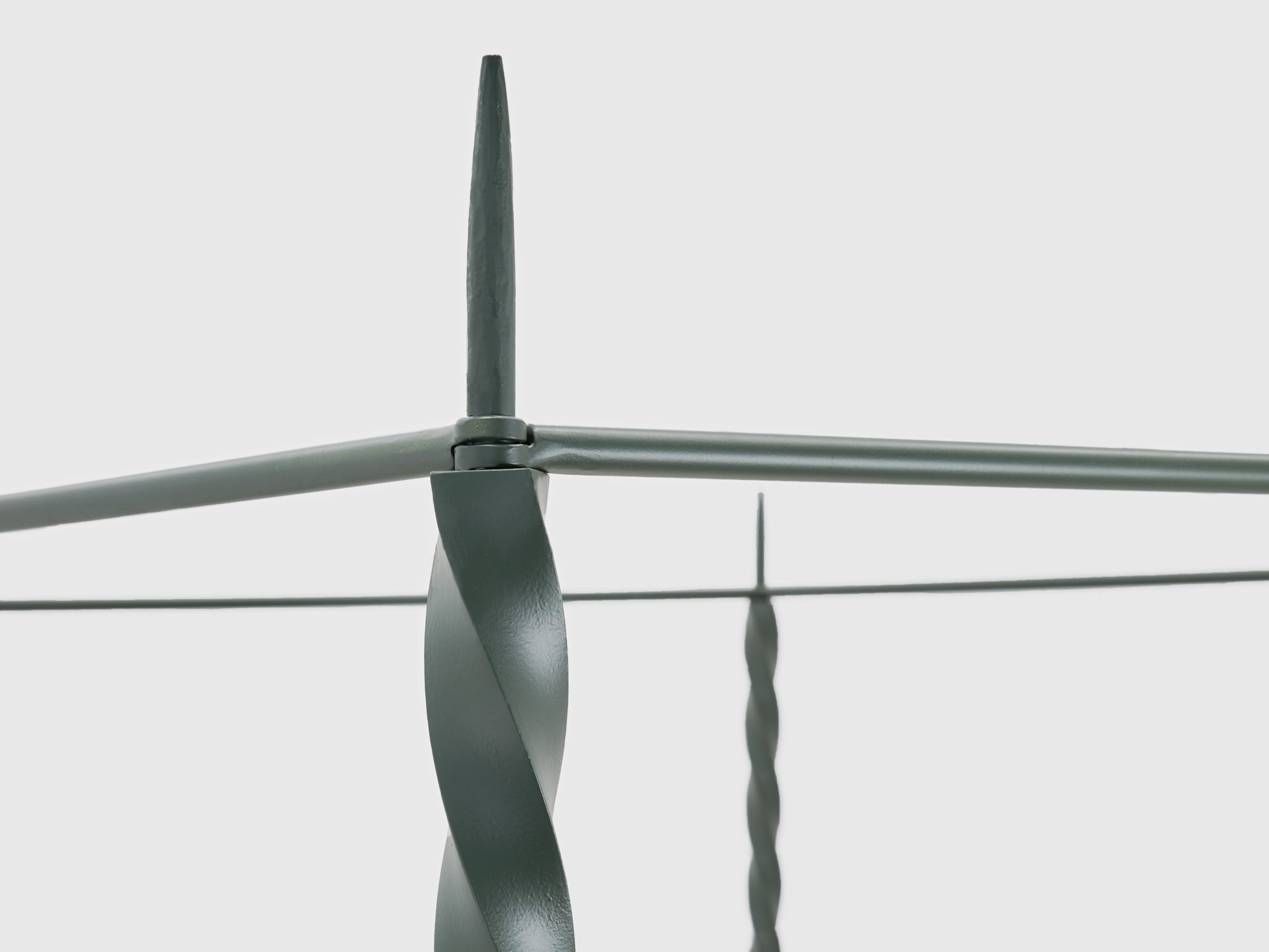 Двуспальная кровать из кованого железа с балдахином Lispi RITO ARCH-00050245 - Вид №10