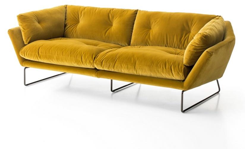 Saba Italia 3-местный диван-санки из ткани New york suite sun-id-1486060 - Вид №1