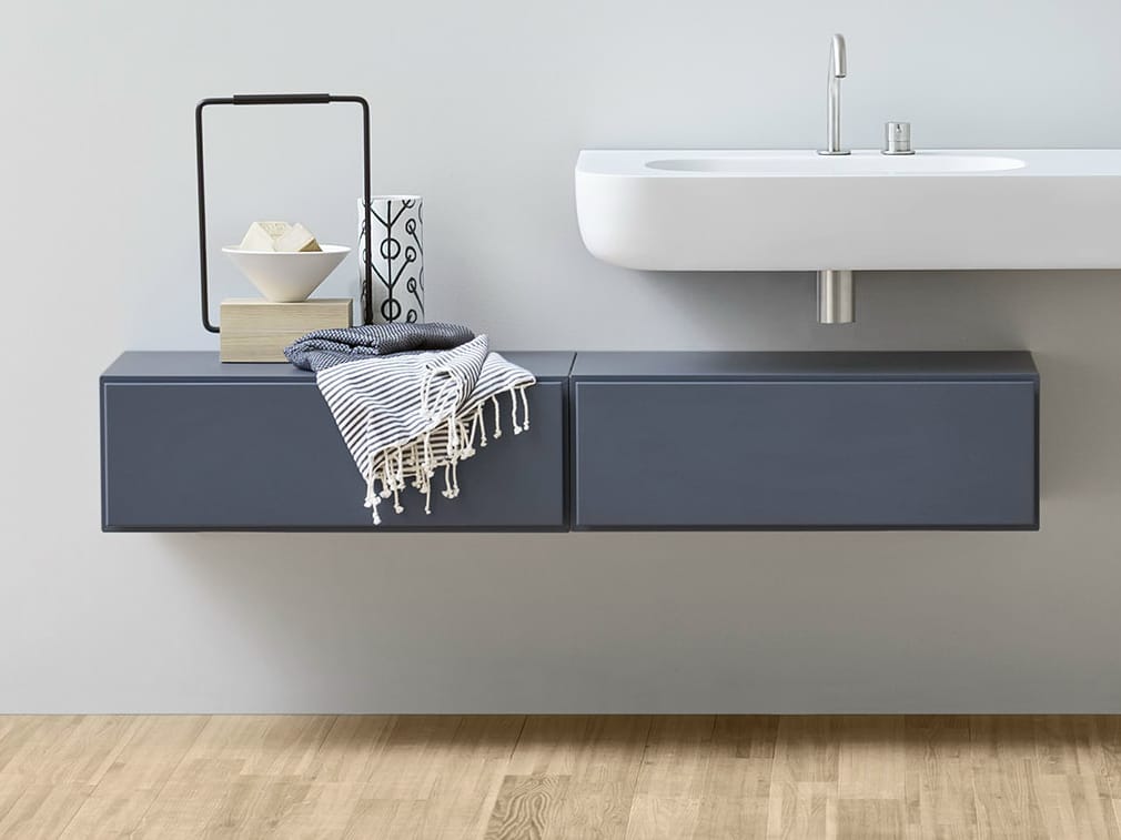 Подвесной шкаф для ванной комнаты с ящиками Rexa эсперанто ARCH-00100744