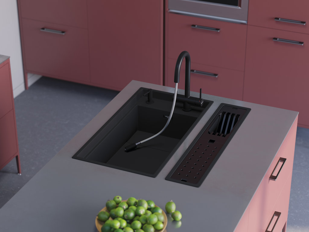 Кухонная мойка Kinaru Pro 86-U/I CN OMOIKIRI 4997025 - Вид №3