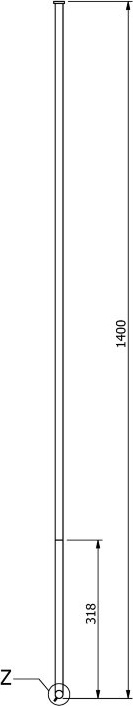 75183 Водосгон напольный цвет хром LANGBERGER Accessories - Вид №3