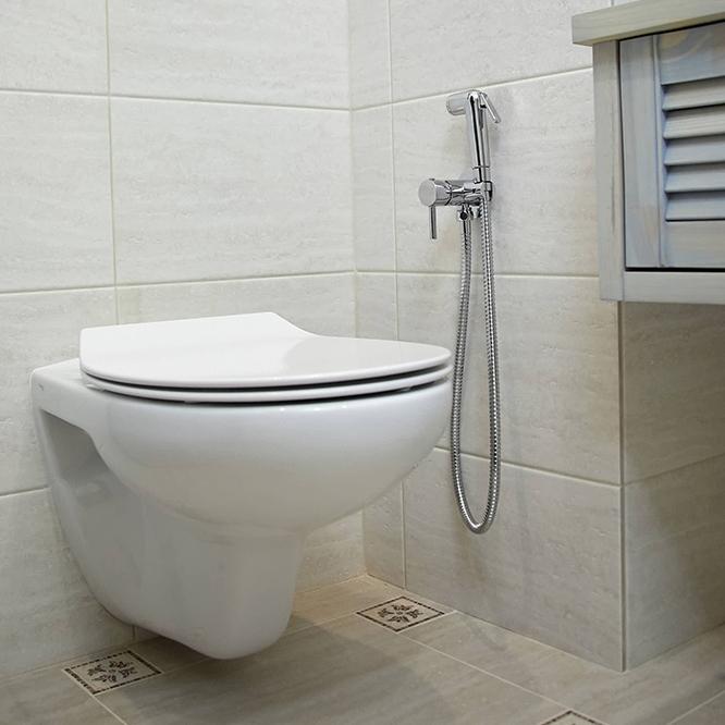 Набор Sanitana подвесной MUNIQUE: чаша + крышка slim S10073651000000;S80007262500000 - Вид №4