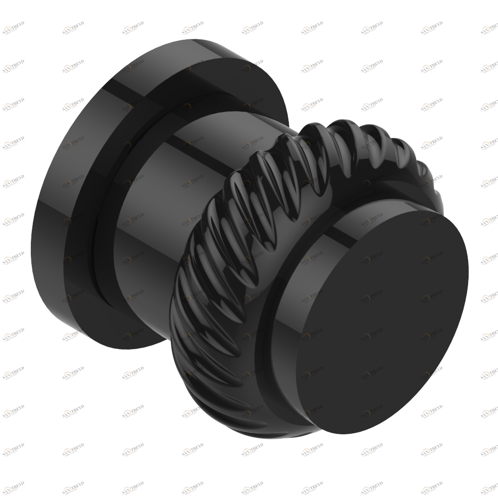 U4C-30B Маховик для встраиваемого в стену вентиля Thg-paris Diplomate с витыми кольцами Покрытие PVD бронза U4C 30B CAT.F