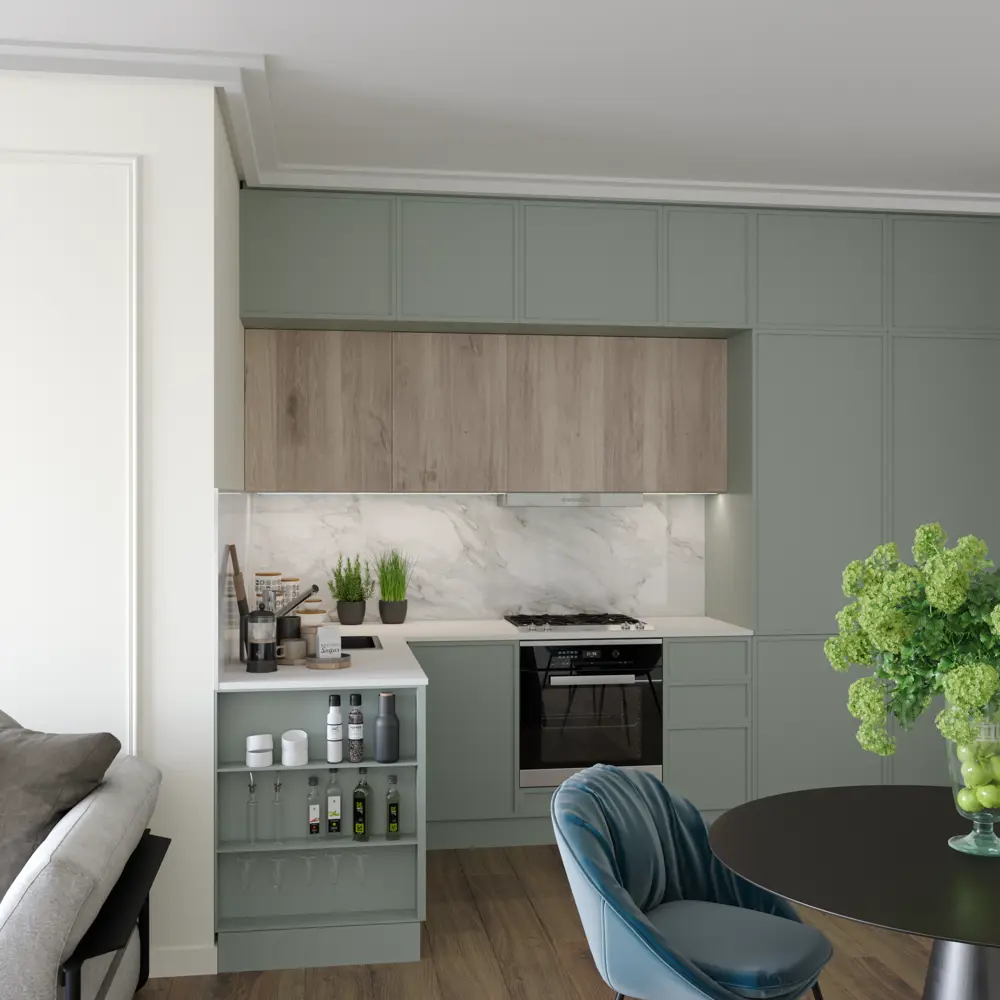Столешница Сноу 300x60x2 см искусственный камень цвет белый Santreyd STLM-2181956 - Вид №5
