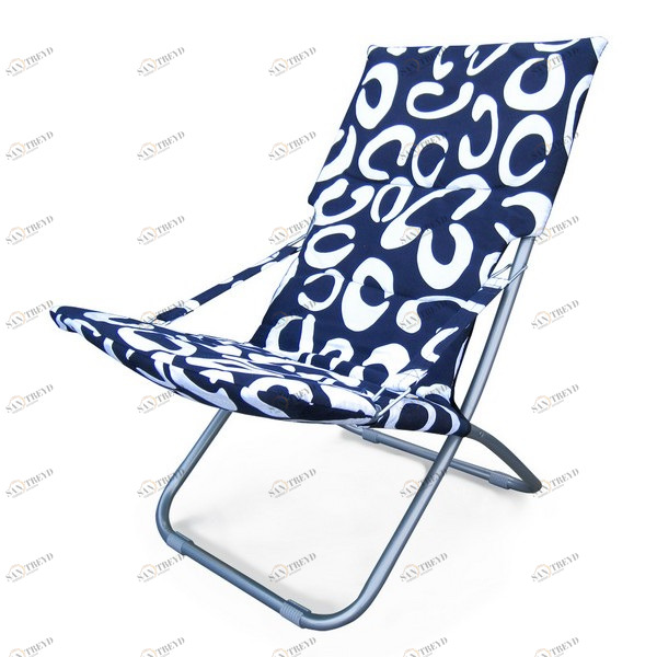 Кресло складное "Белла-1" Blue AFINA  130483 Синий 