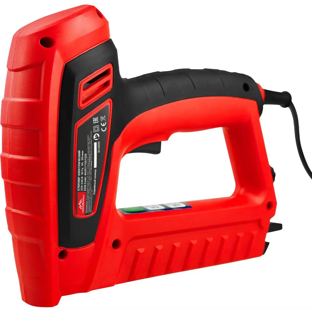 Сетевой степлер Vertextools VT-6031-140 с регулировкой удара 89409732 STLM-1573983
