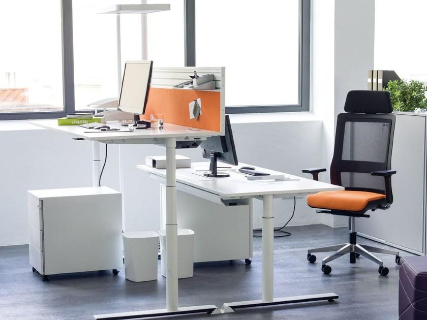 Wiesner-Hager Прямоугольный рабочий стол с регулируемой высотой Foxx sun-id-1386471 - Вид №2