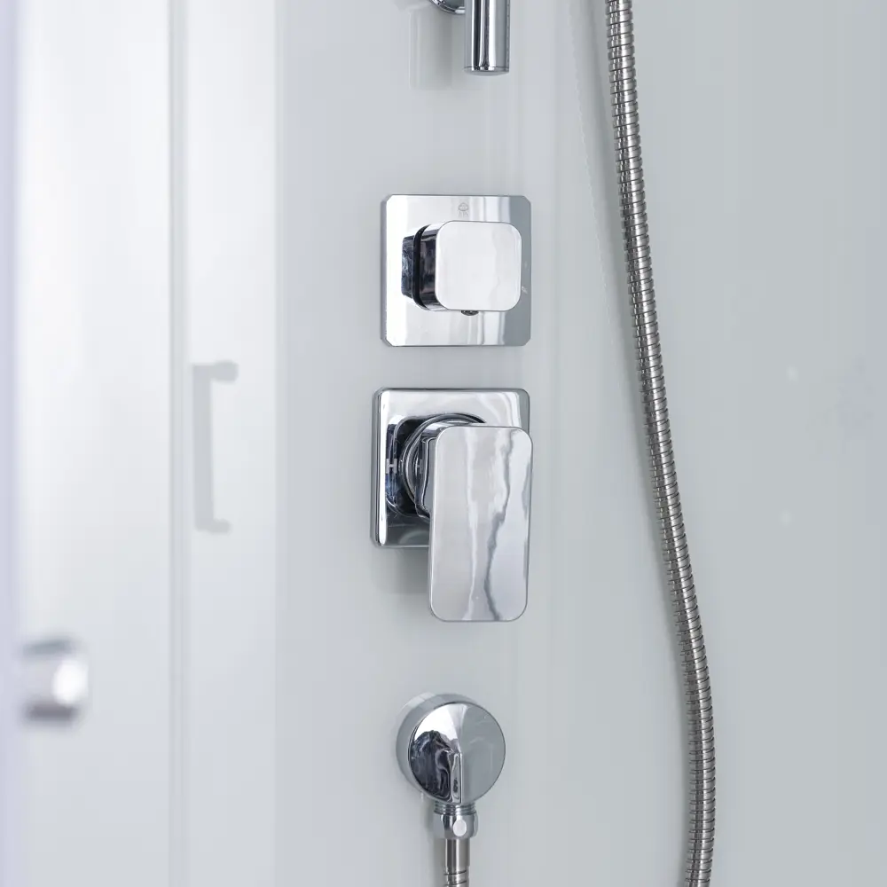 KONSENSA Borneo - угловая душевая кабина с крышей 120x80 см левая 89367265 STLM-1569165 - Вид №8