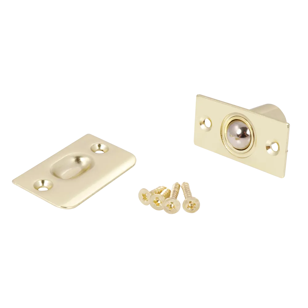 Шариковый фиксатор EDSON для межкомнатных дверей в золотом исполнении 89383135 STLM-1369711 - Вид №1