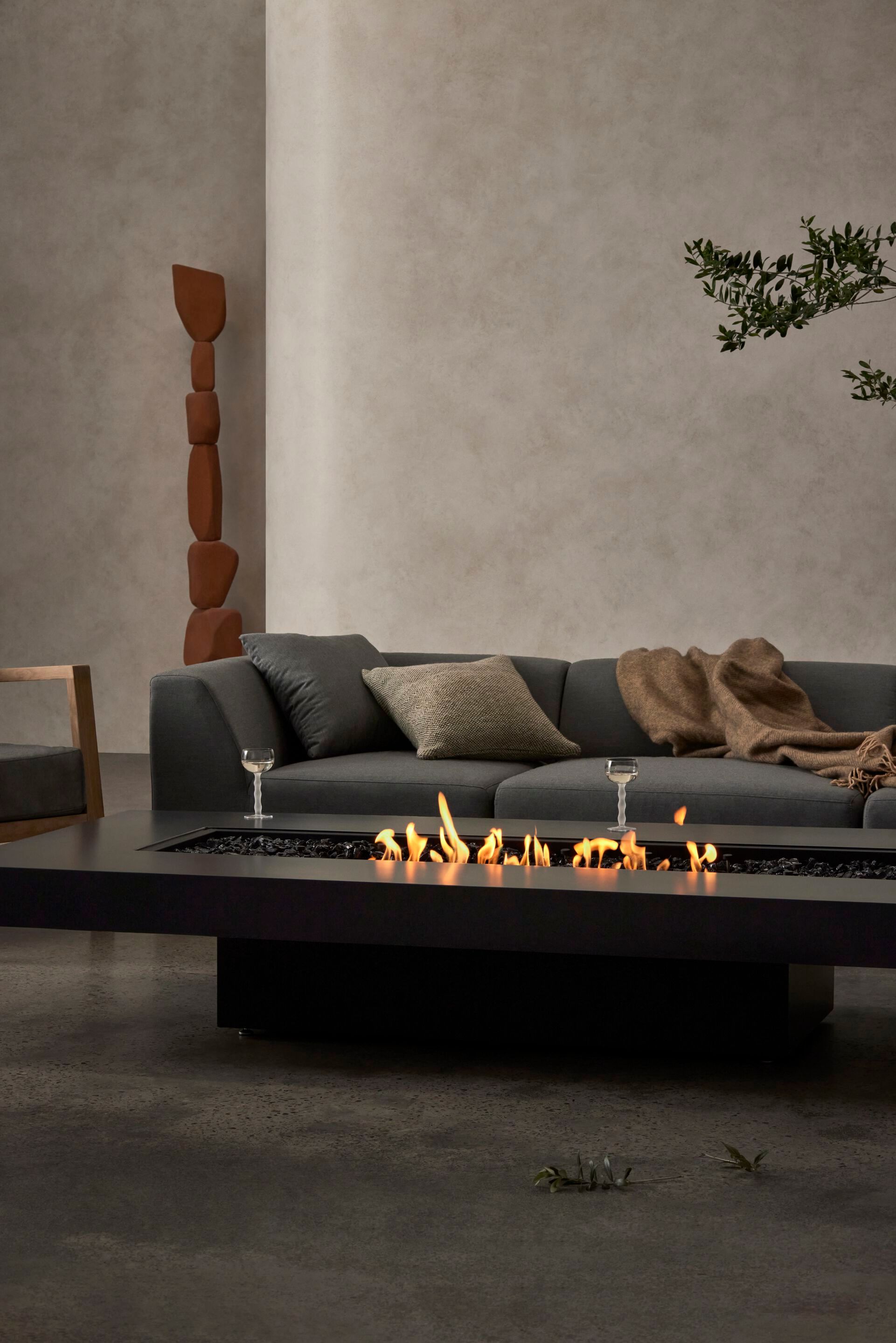 Отдельно стоящий камин на биоэтаноле или газе EcoSmart Fire Каминные столы ARCH-00149629 - Вид №2