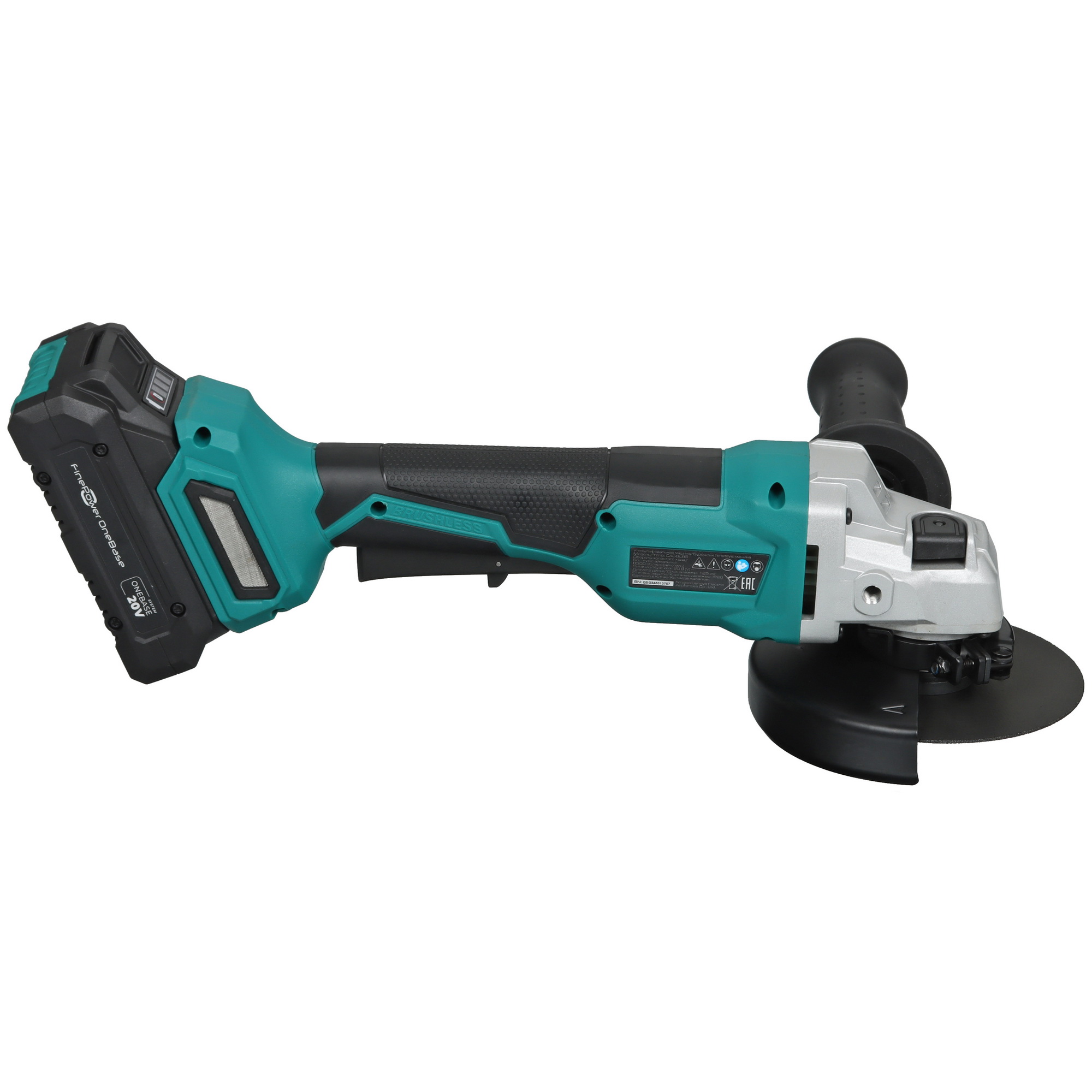 Углошлифовальная машина (УШМ) FinePower CAGBL85 OneBase20 5433914 STDN-0044516 - Вид №4