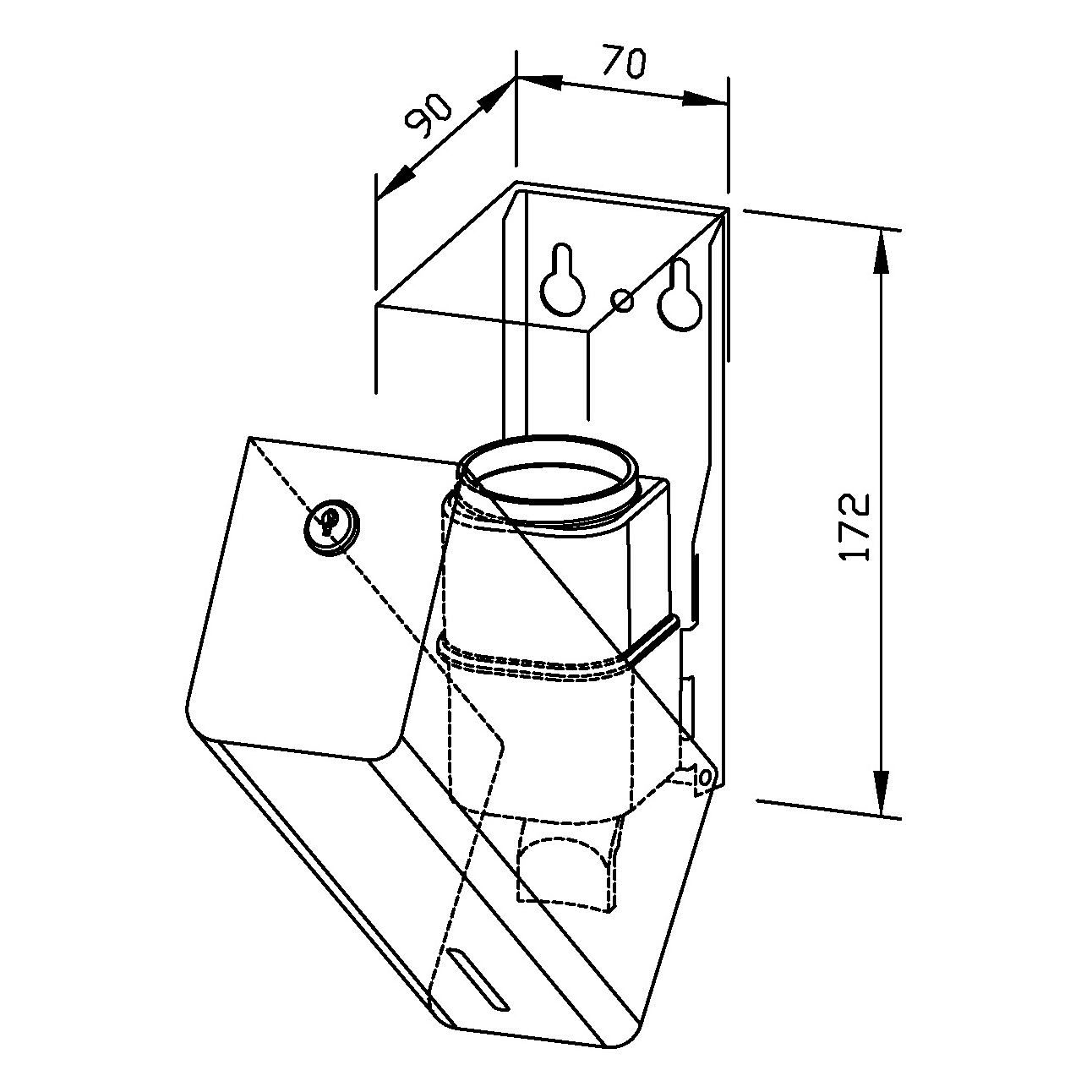 728336 Дозатор жидкого мыла PP107 WAGNER_EWAR Wagner Ewar  - Вид №1