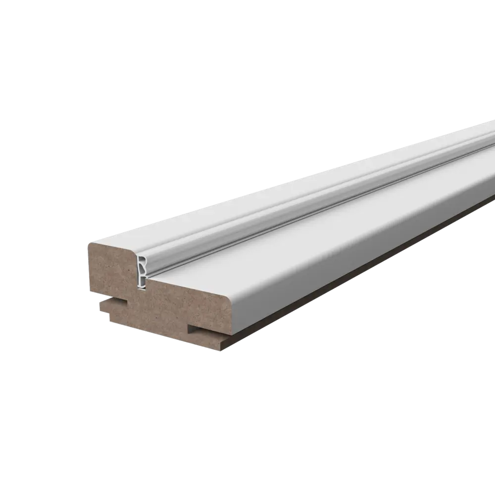 Дверная коробка телескопическая Зуари 2070x70x32 мм ПВХ цвет бьянко (2.5 шт.) VFD STLM-2072274