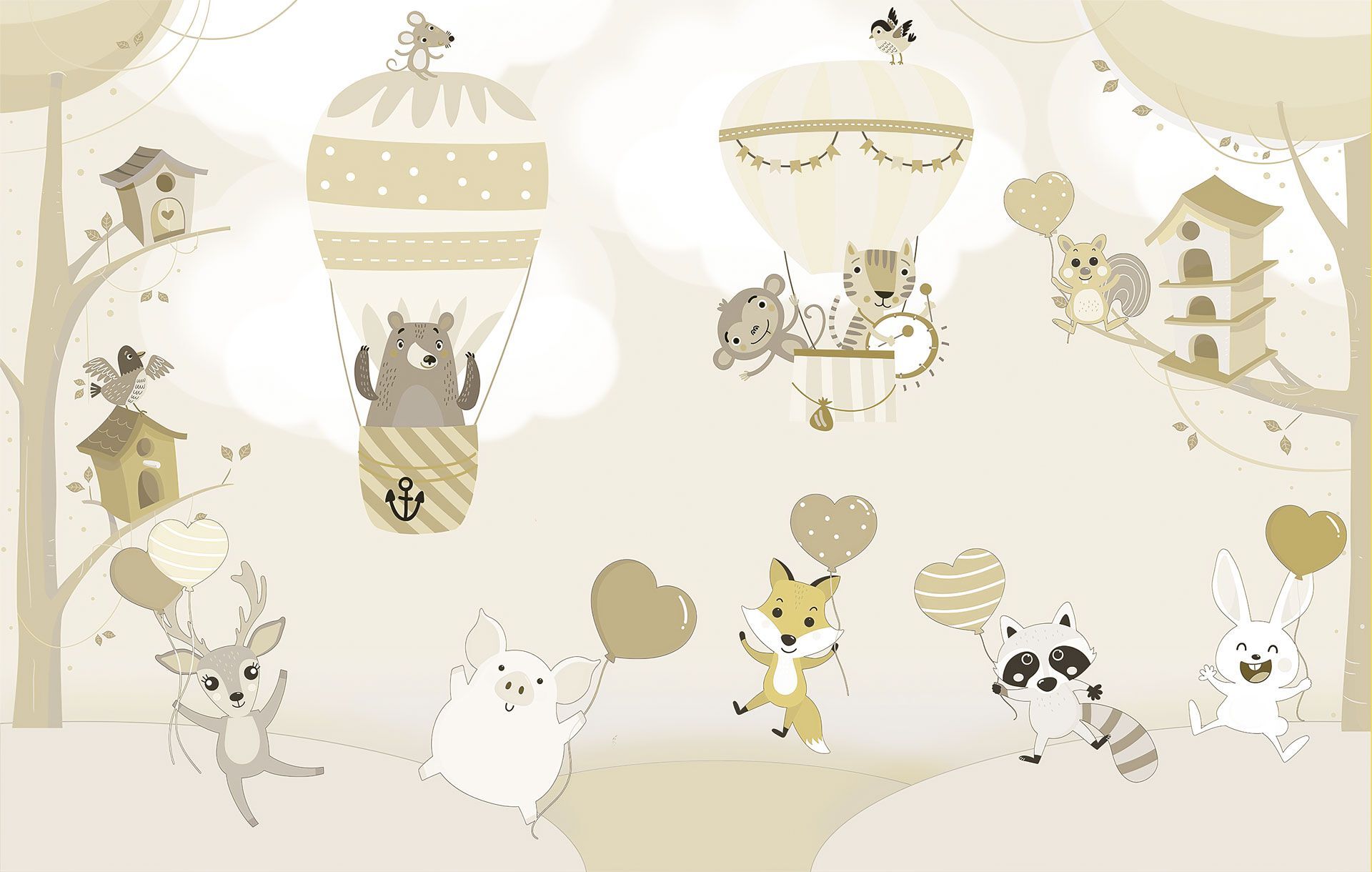 Панорамные обои для детей Rimura 2025 ARCH-00067982 - Вид №1