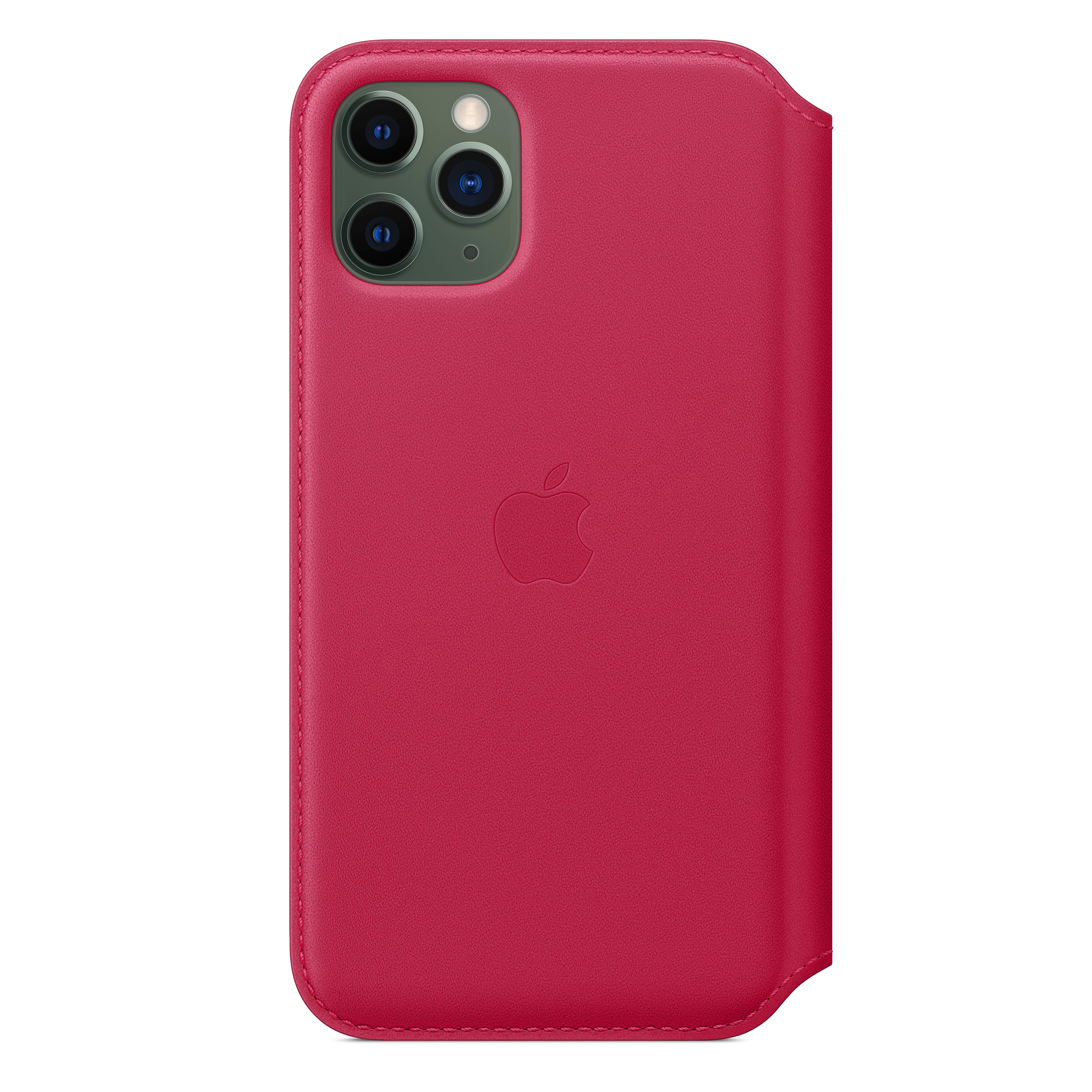 MY1K2ZM/A Iphone 11 pro leather folio - raspberry Apple Santreyd  - Вид №2