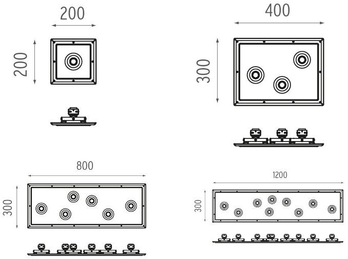 Flos Встраиваемый потолочный светильник с прямым светом Soft collection - 3d sun-id-1492247 - Вид №5
