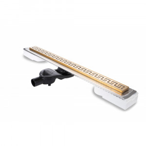 092126 Желоб водосток В1 Antik 800  Berges B1 Antik