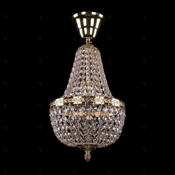 Потолочный светильник Bohemia Ivele 2150/20/G BOHEMIA IVELE КАСКАДНЫЕ 073643 Прозрачный;серебро 