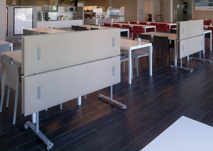 Caimi Brevetti Отдельностоящая звукопоглощающая офисная перегородка из ткани Snowsound technology sun-id-1367358 - Вид №8