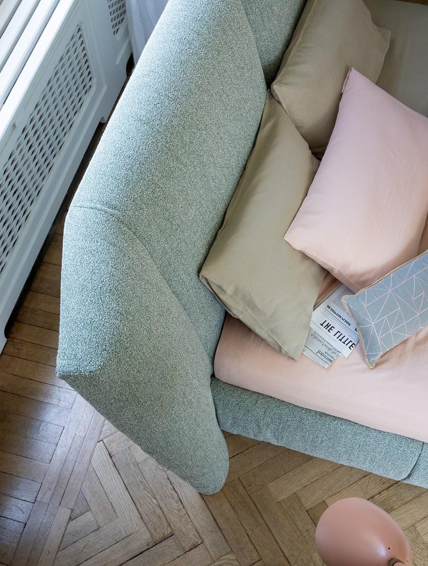 Bonaldo Кровать с обивкой из ткани sun-id-1445183 - Вид №4