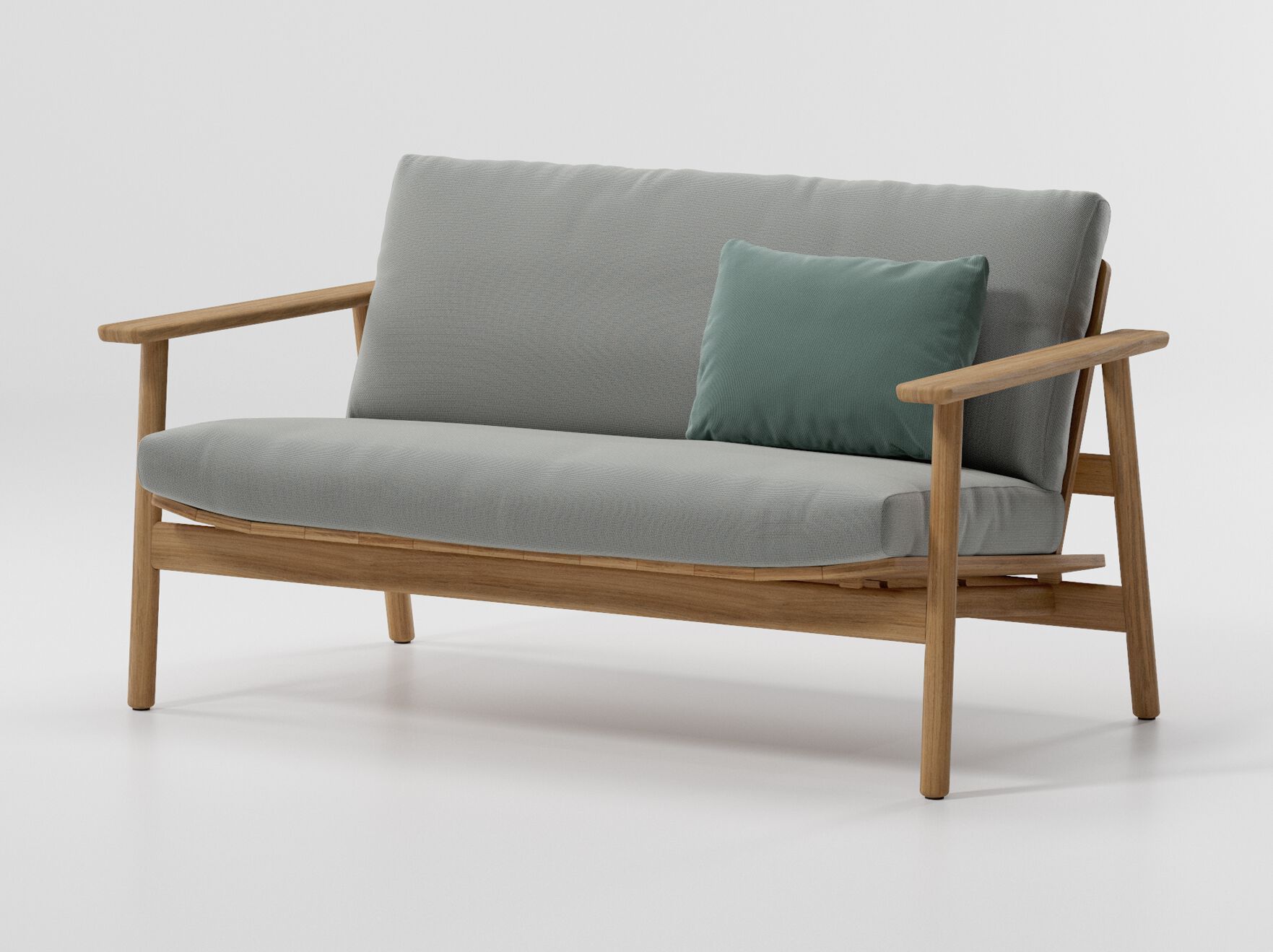 2-местный тканевый садовый диван Kettal ARCH-00145525