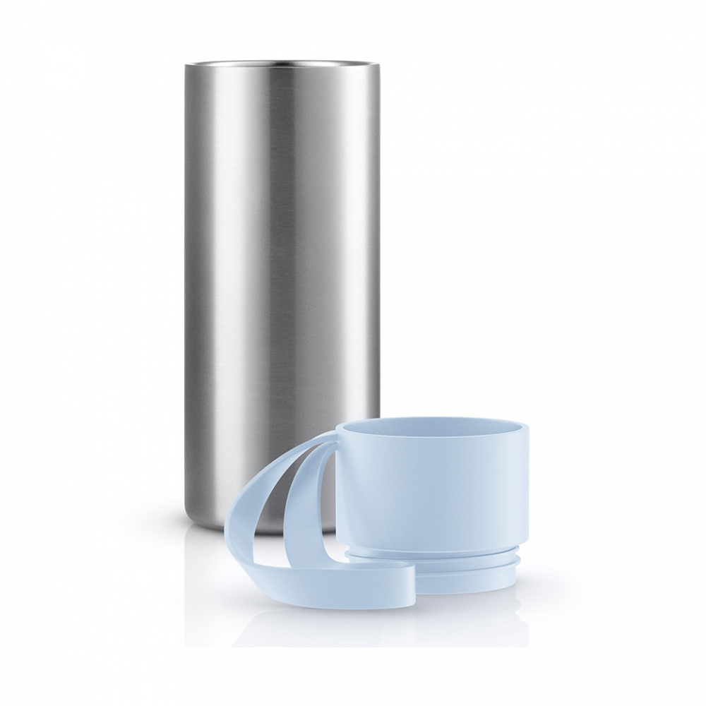 EVA SOLO 567056 Термос To Go, 350 мл, голубой Нержавеющая сталь, силикон, пластик  - Вид №3