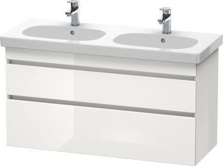 DS648607575 Тумбочка подвесная DuraStyle #DS6486 1150 x 453 мм Лен, декор Duravit - Вид №2
