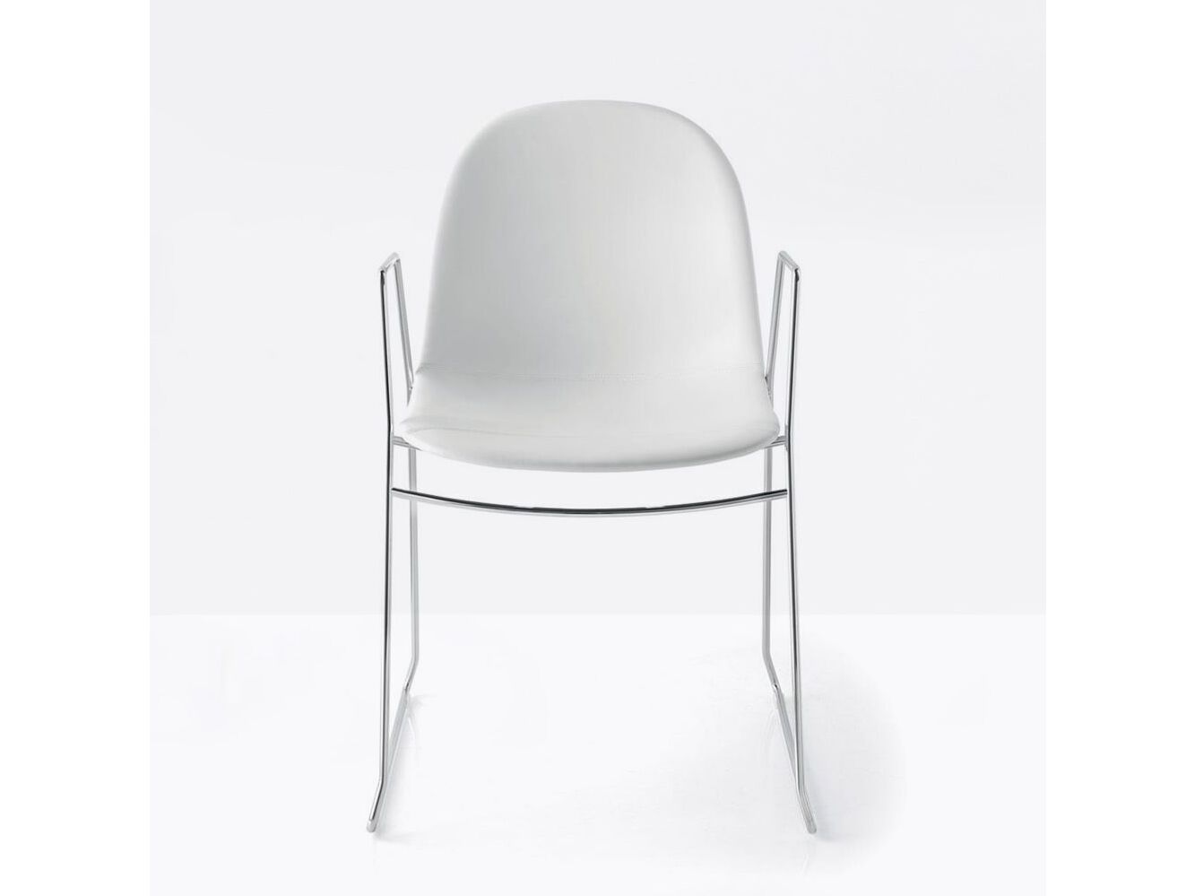 Скользящий стул с подлокотниками Connubia ACADEMY ARCH-00111489 - Вид №1