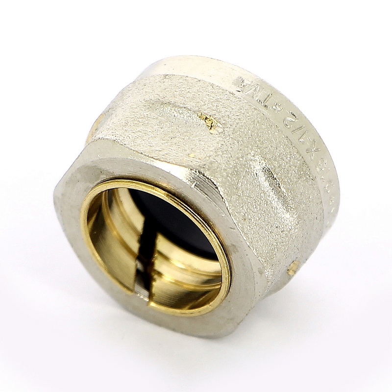 Соединитель для медной трубы обжим TIEMME 15х1/2"(16) 1440016
