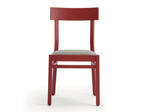 Стул из бука с мягким сиденьем