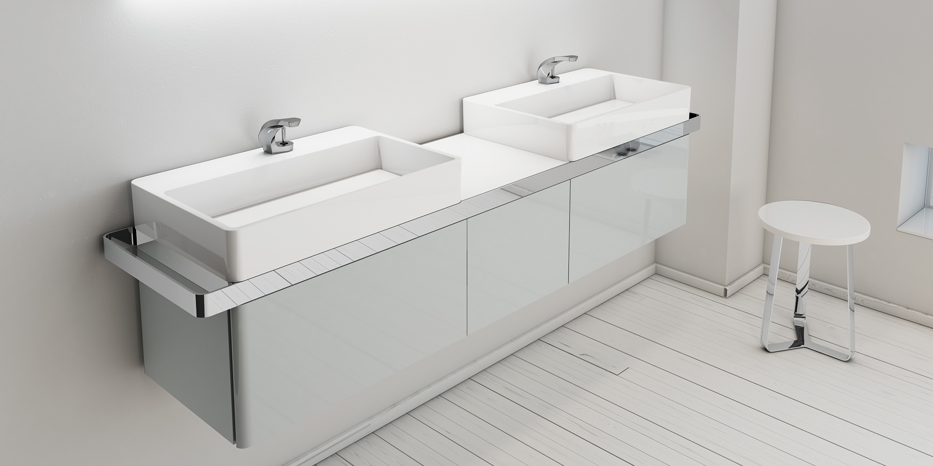 Модуль-тумба с 3 ящиками SR200C Inbani Structure - Вид №1