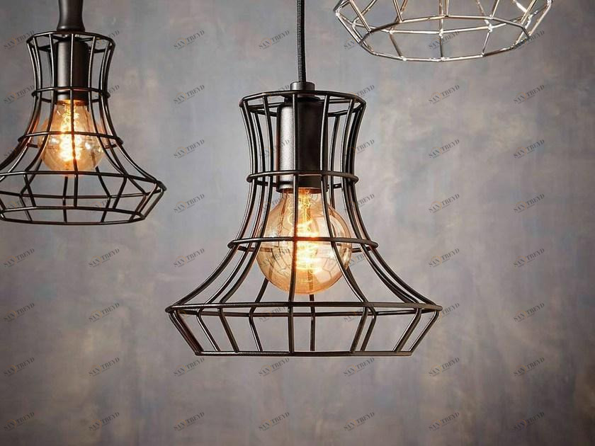 ZAVA Подвесной светильник из железа Lady cage sun-id-1456808