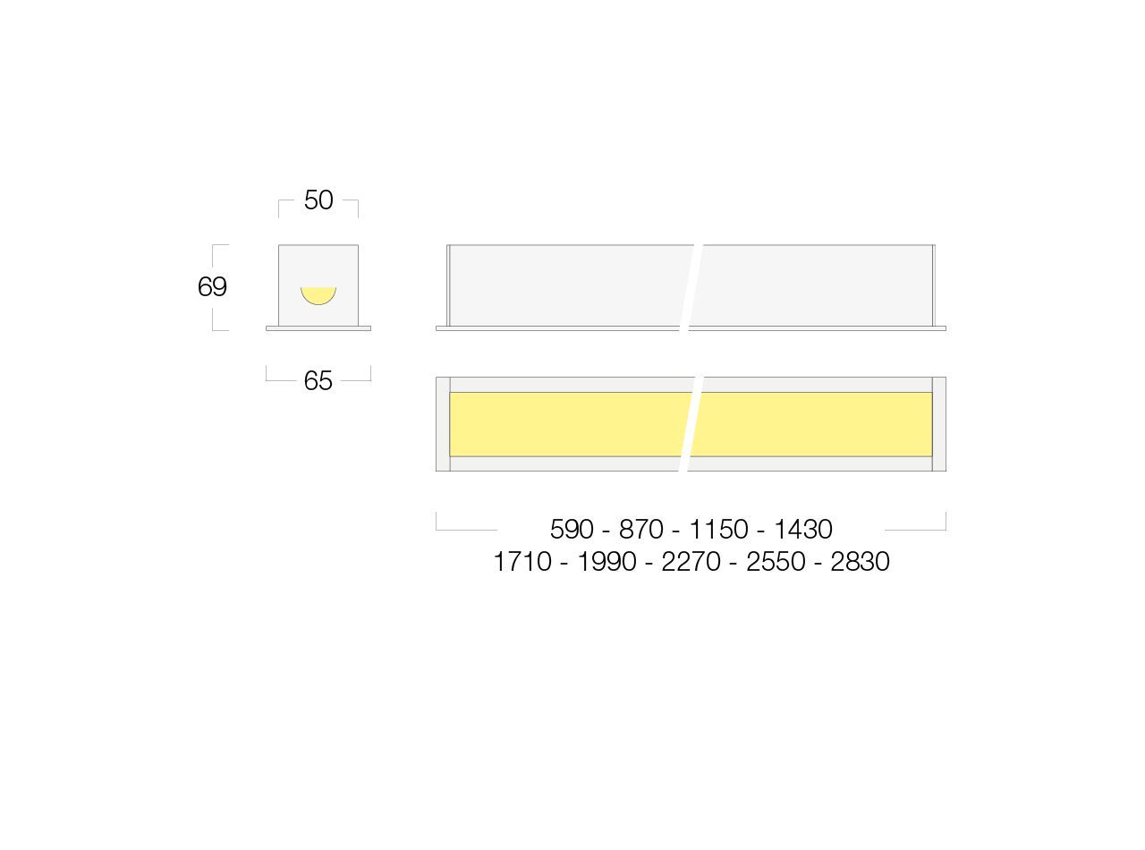 Алюминиевый светодиодный подвесной светильник Metalmek VECTOR A ARCH-00055378 - Вид №2