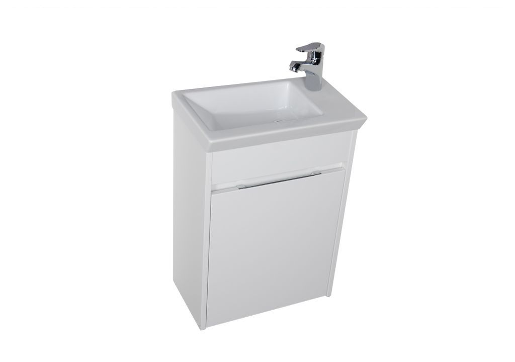 Мебель для ванной Aquanet Дувр 45 белый 00183198 - Вид №3