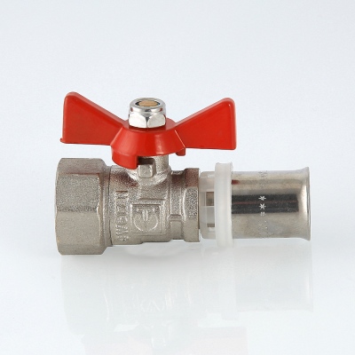 VT.242.N.1604 Кран шаровой с пресс-соединением Valtec 16 х 1/2"  - Вид №8