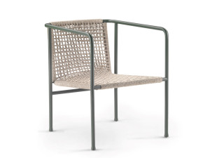 Садовый стул из нержавеющей стали и ПВХ