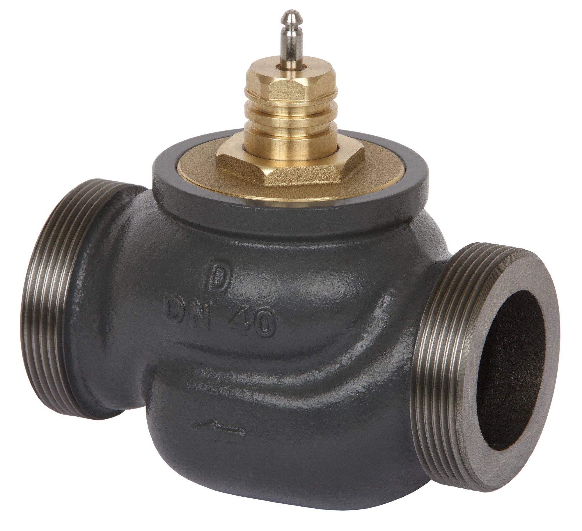 Danfoss Клапан регулирующий VRG 2 с наружной резьбой Рег. клапан VRG2 15/4,0 нар. резьба 065Z0135  - Вид №1