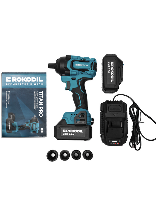 Гайковерт Rokodil Titan Pro 9233342 STDN-0065146 - Вид №6