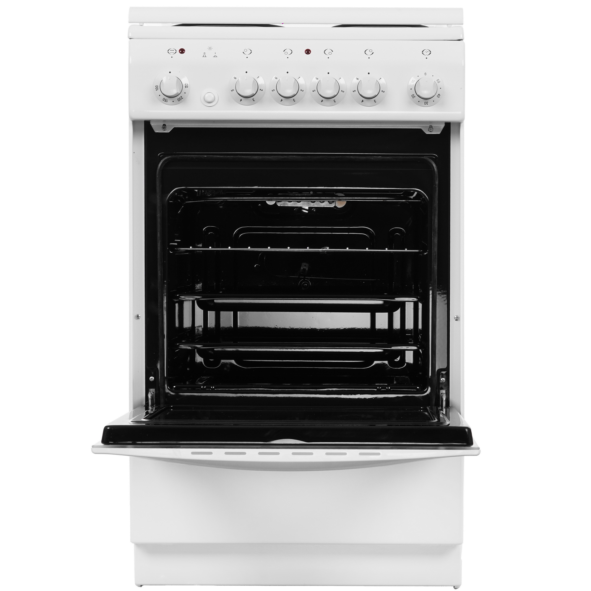 1185567 Электрическая плита De Luxe 5004.10Э (кр) белый STDN-0025299 - Вид №6