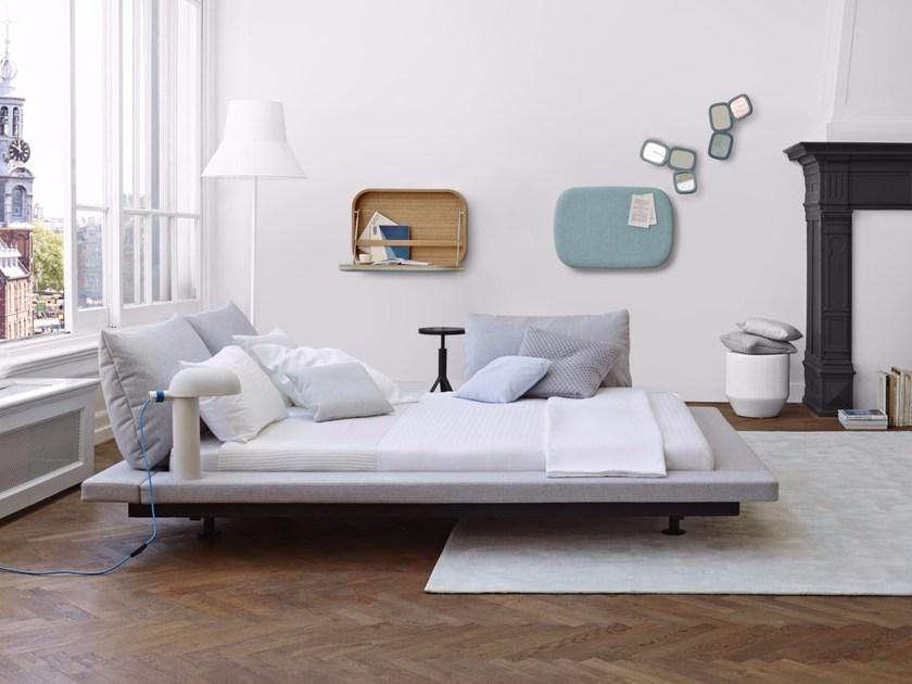 Ligne Roset Двуспальная кровать из ткани sun-id-1405066 - Вид №1