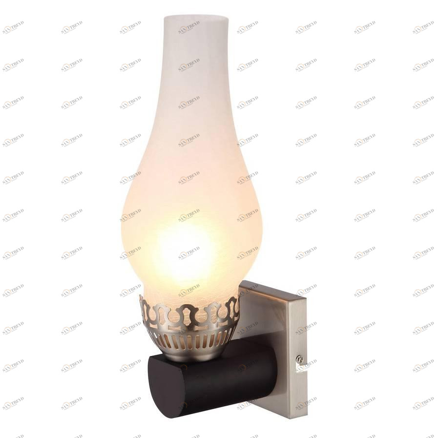 Бра Arte Lamp Lombardy A6801AP-1BR ARTE LAMP КЕРОСИНОВАЯ ЛАМПА 078910 Белый;золото 