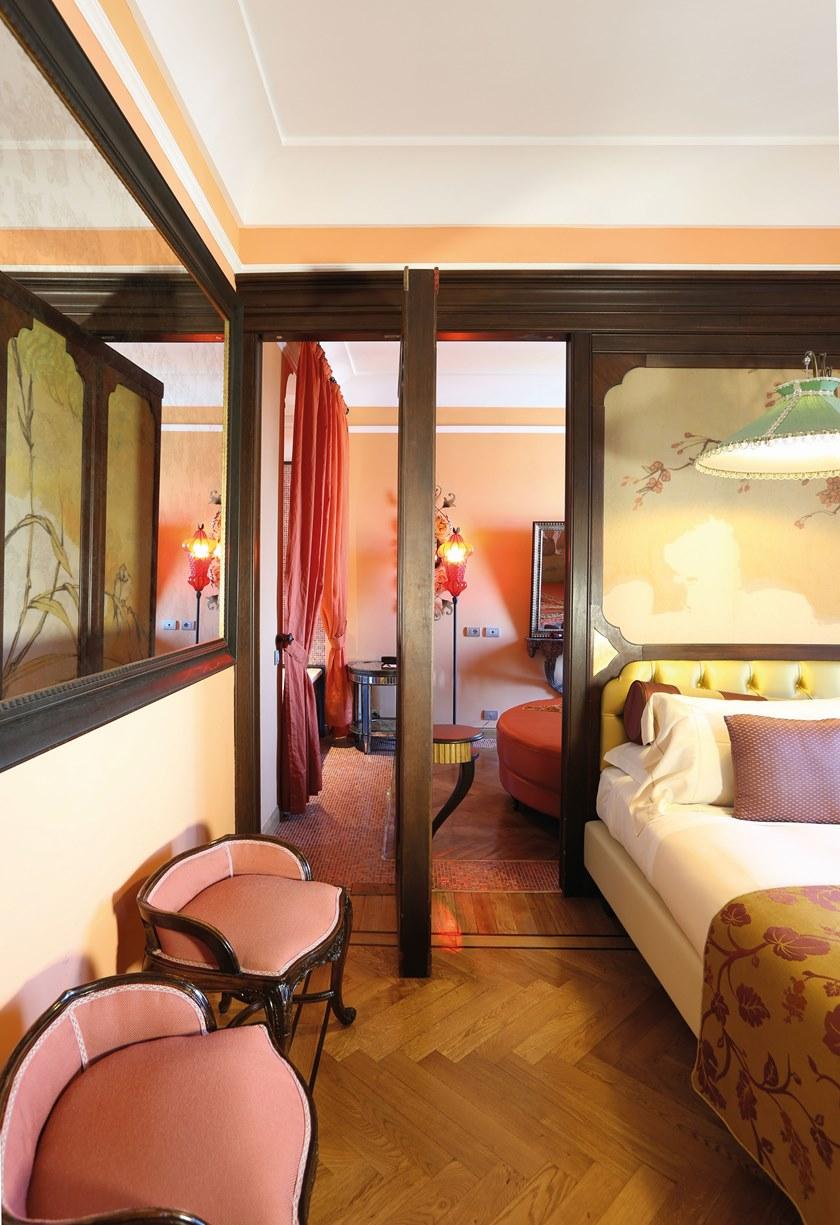 Arnaboldi Interiors Двуспальная кровать из экокожи с изголовьем капитоне sun-id-1418423 - Вид №2