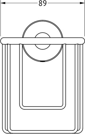 NOS 051 Держатель для освежителя FBS Чехия Nostalgy - Вид №1