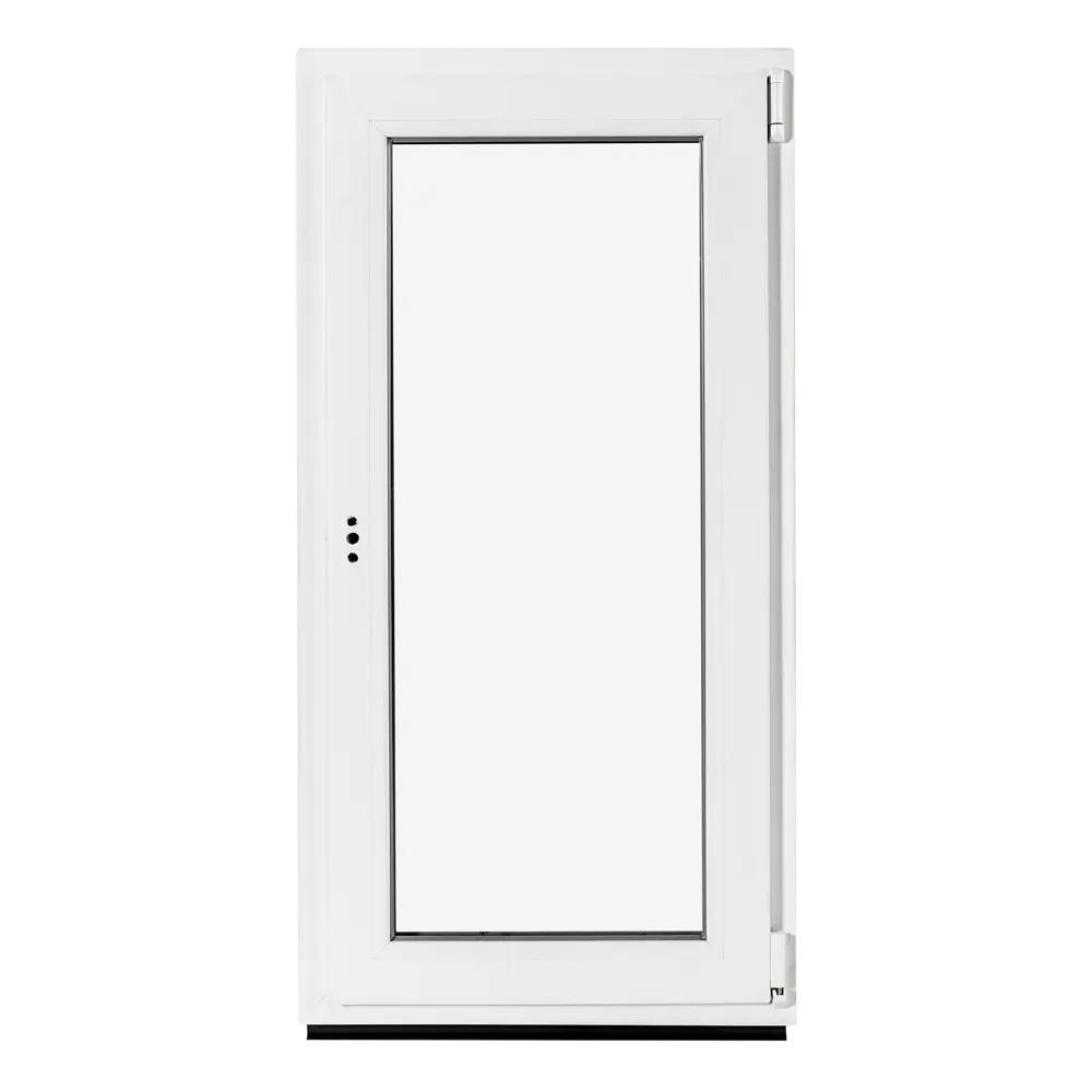 Окно пластиковое ПВХ Deceuninck одностворчатое 1200x600 мм (ВxШ) правое двуxкамерный стеклопакет белый/белый STLM-2033755