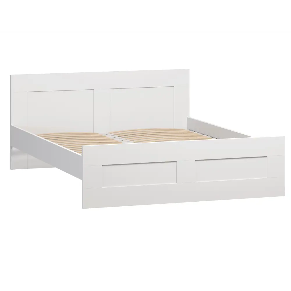 Кровать Шведский стандарт Сириус Ш166x205.4 см цвет белый STLM-2015540